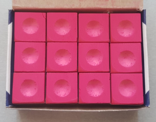 Billardkreide Silver Cup rot 12er Pack